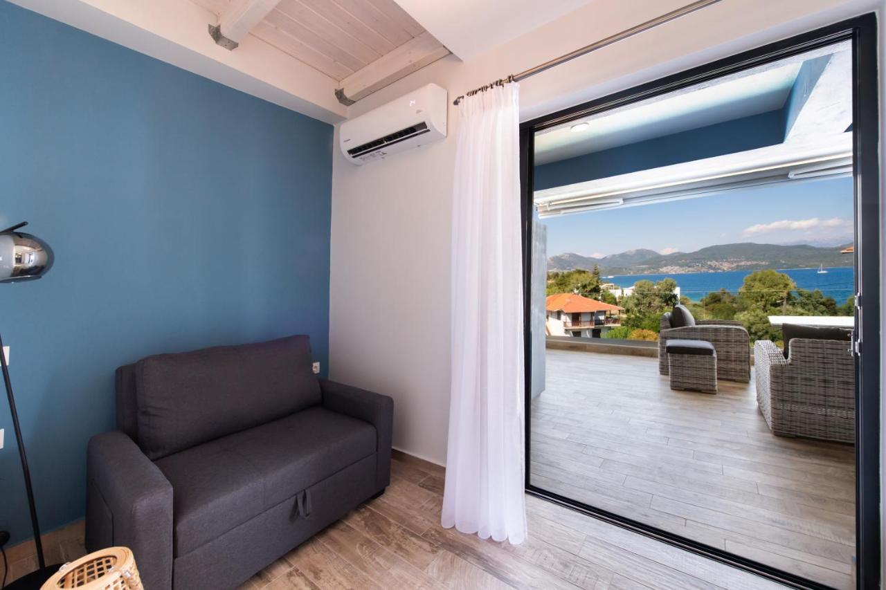 Blue House Luxury Apartment 尼基亚娜 外观 照片