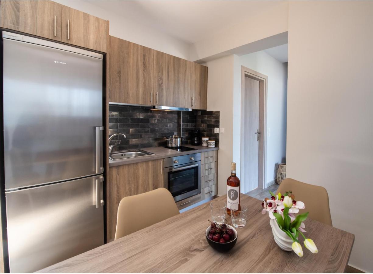 Blue House Luxury Apartment 尼基亚娜 外观 照片
